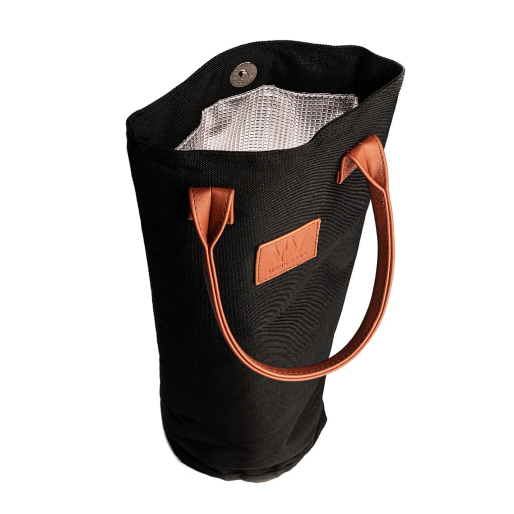Wine Bag térmica para 1 garrafa de vinho - Preta