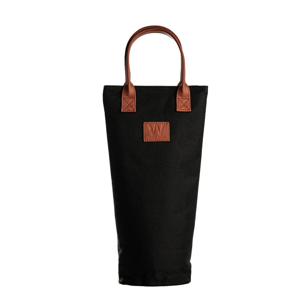 Wine Bag térmica para 1 garrafa de vinho - Preta