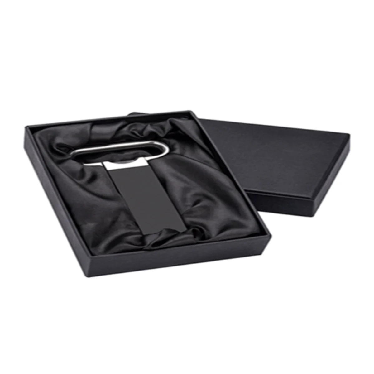 Saca Rolhas Lâminas Paralelas / Pinça Pulltex - Prata Fosco - com Caixa Exclusivo Luxo