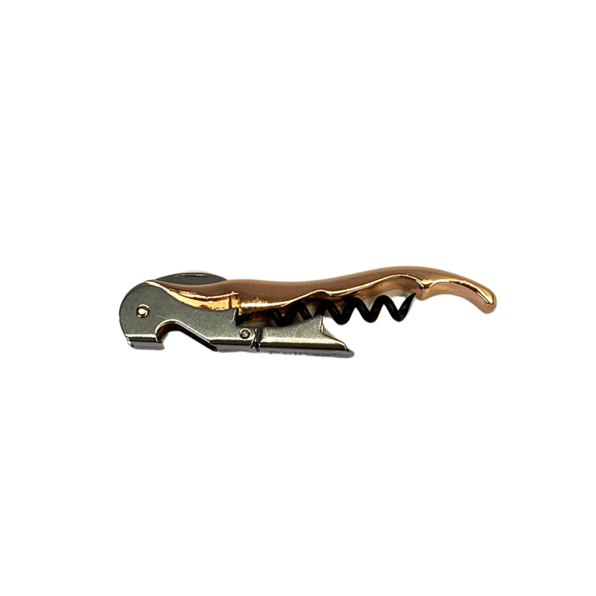 Saca Rolhas Pulltex - Rose Gold 24K Dois Estágios - com Caixa Exclusiva Luxo