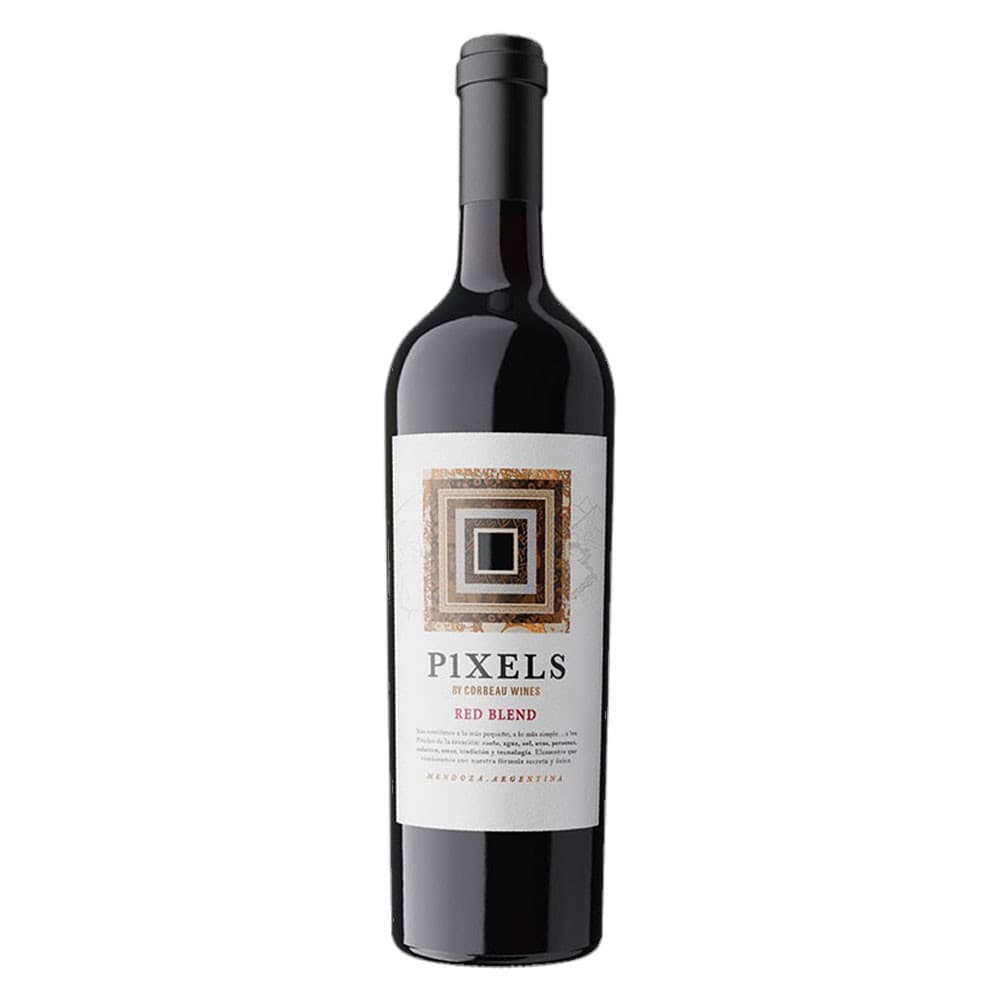 Pixels Red Blend