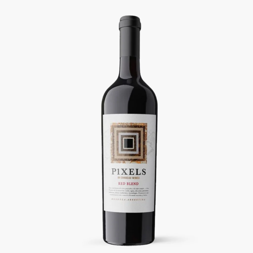 Pixels Red Blend