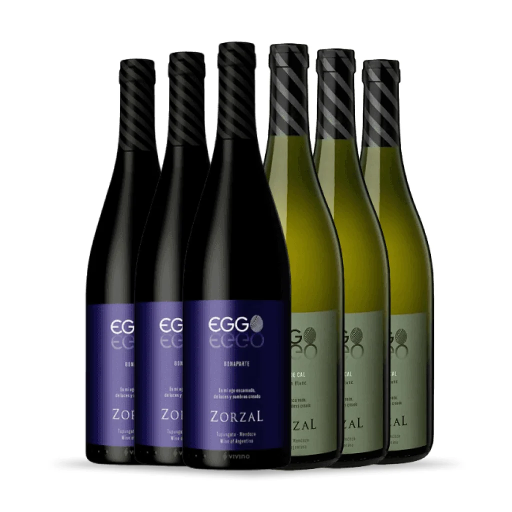Kit 6 vinhos Zorzal Egoo