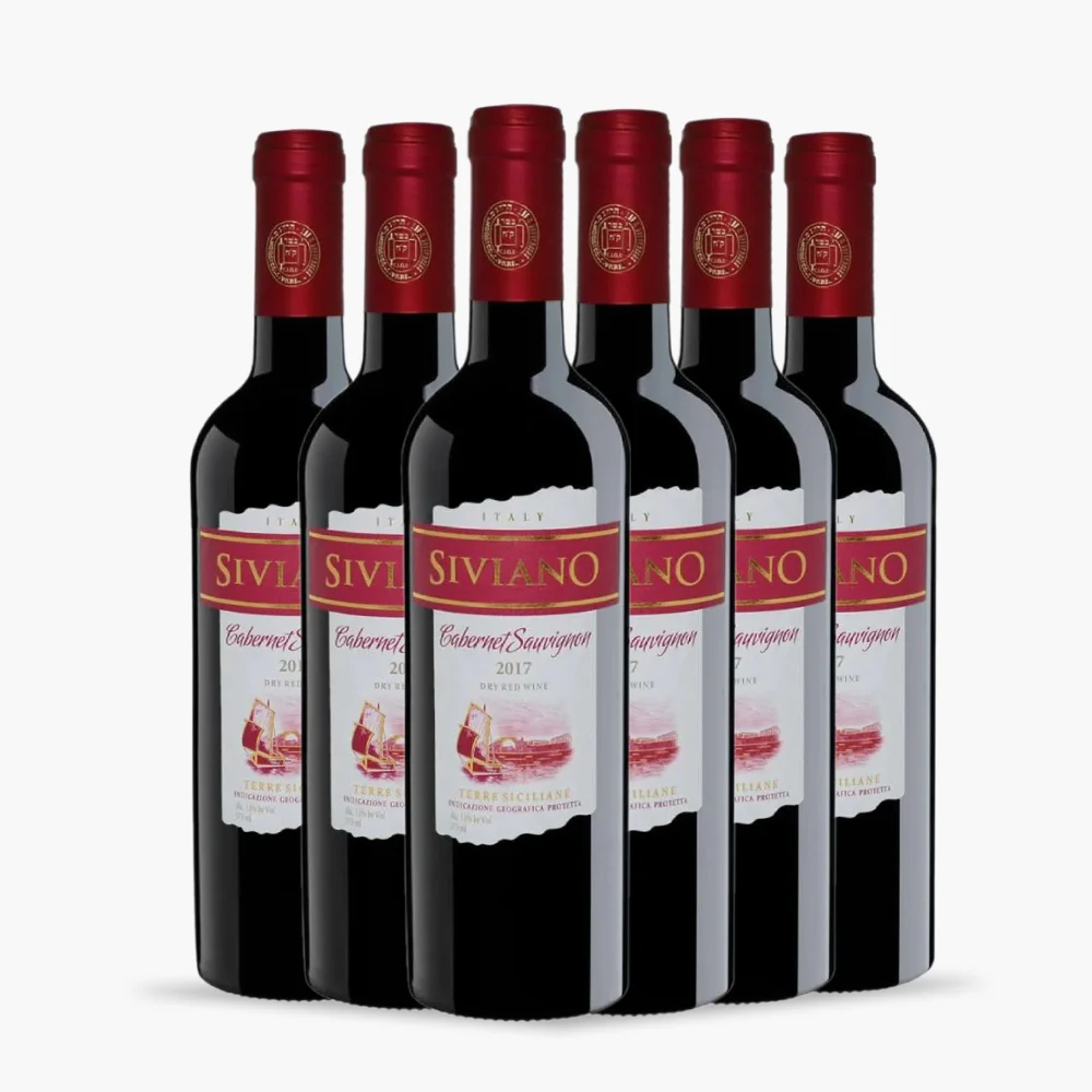 Kit 6x vinho Siviano Cabernet Sauvignon