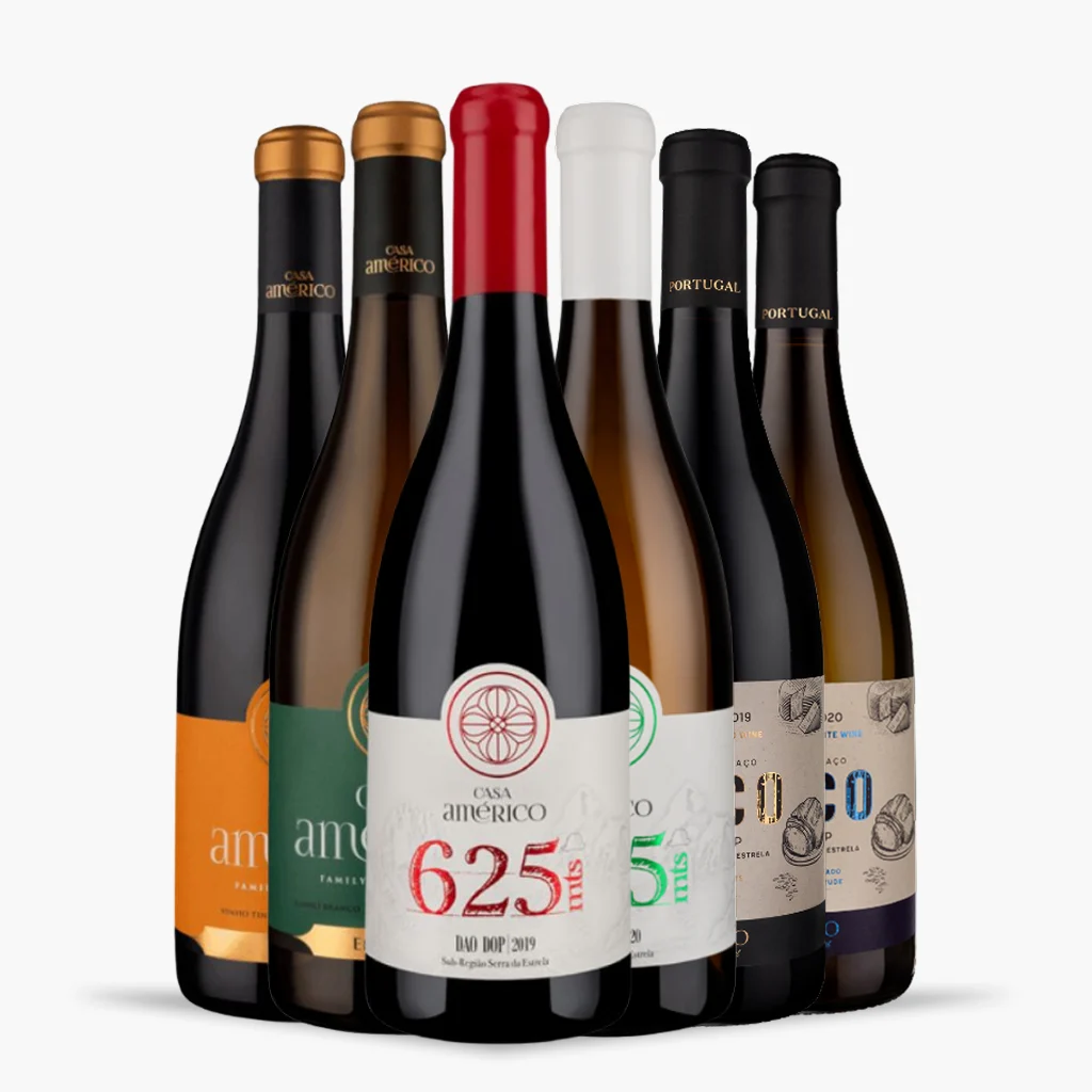 Kit 6x Seleção Vinhos Casa Américo