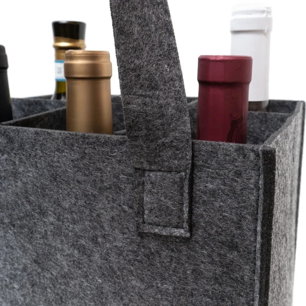 Sacola Para 6 Garrafas De Vinho Bolsa Wine Bag Mala Protetor