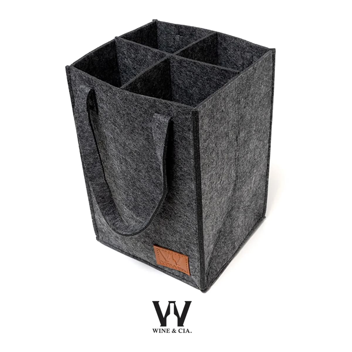 Sacola Para 4 Garrafas De Vinho Bolsa Wine Bag Mala Protetor