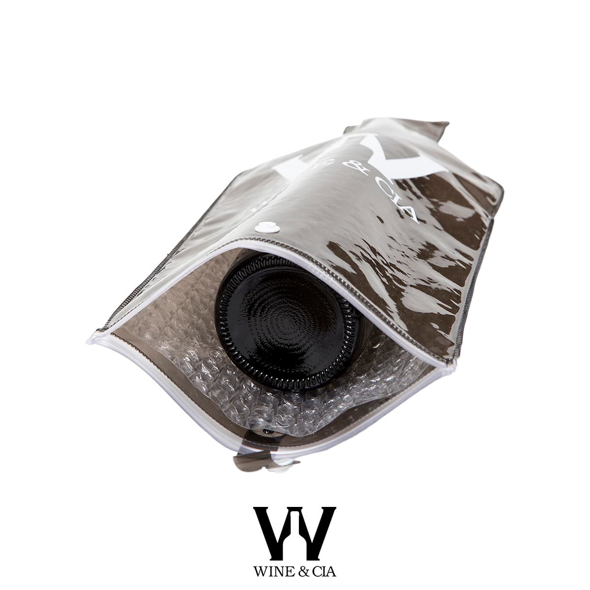 Kit 10 Wine Skins Fume Para Transporte de Garrafas de Vinho Em Segurança