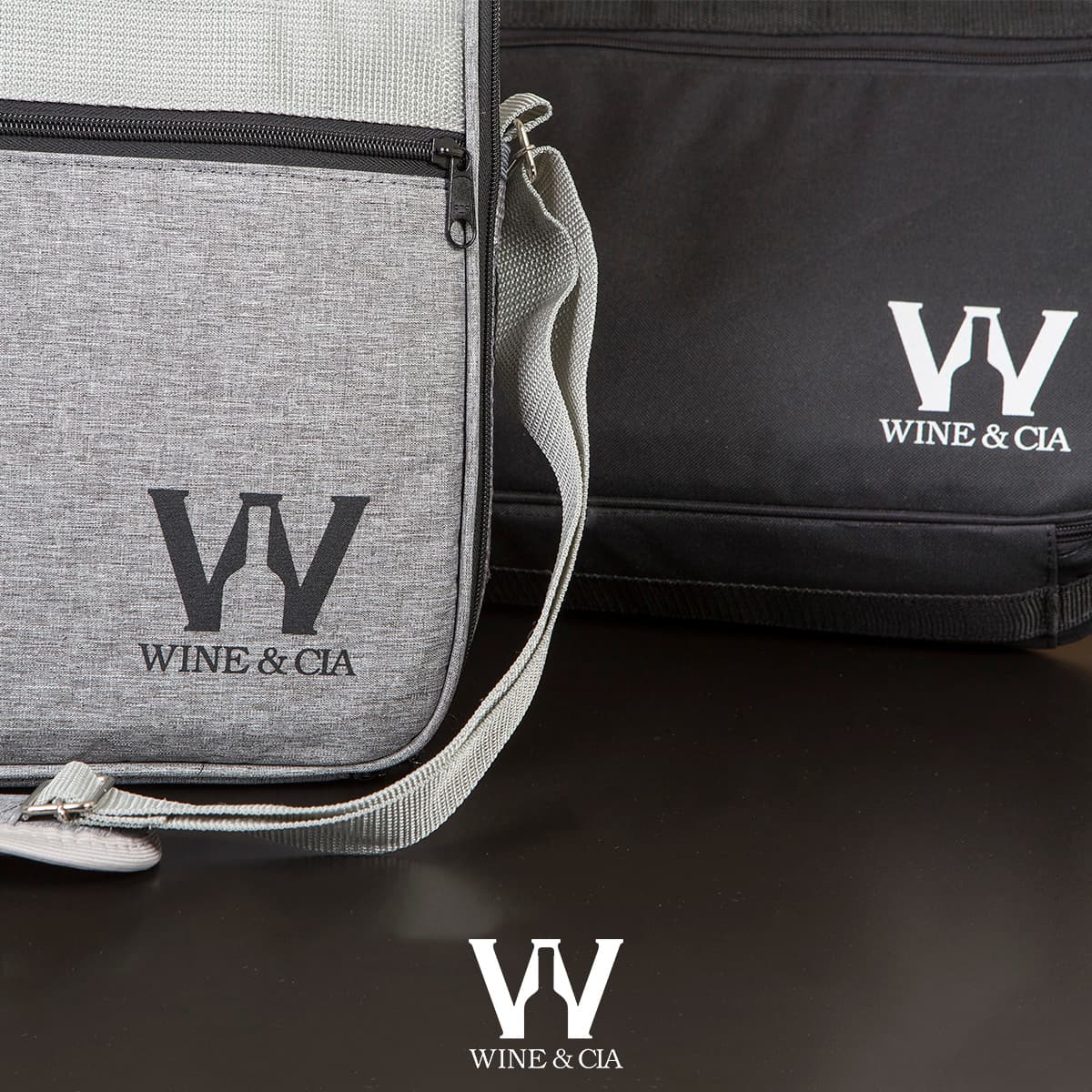 Bolsa Mala Para Transportar Garrafas De Vinho Em Viagem Com Espuma De Proteção