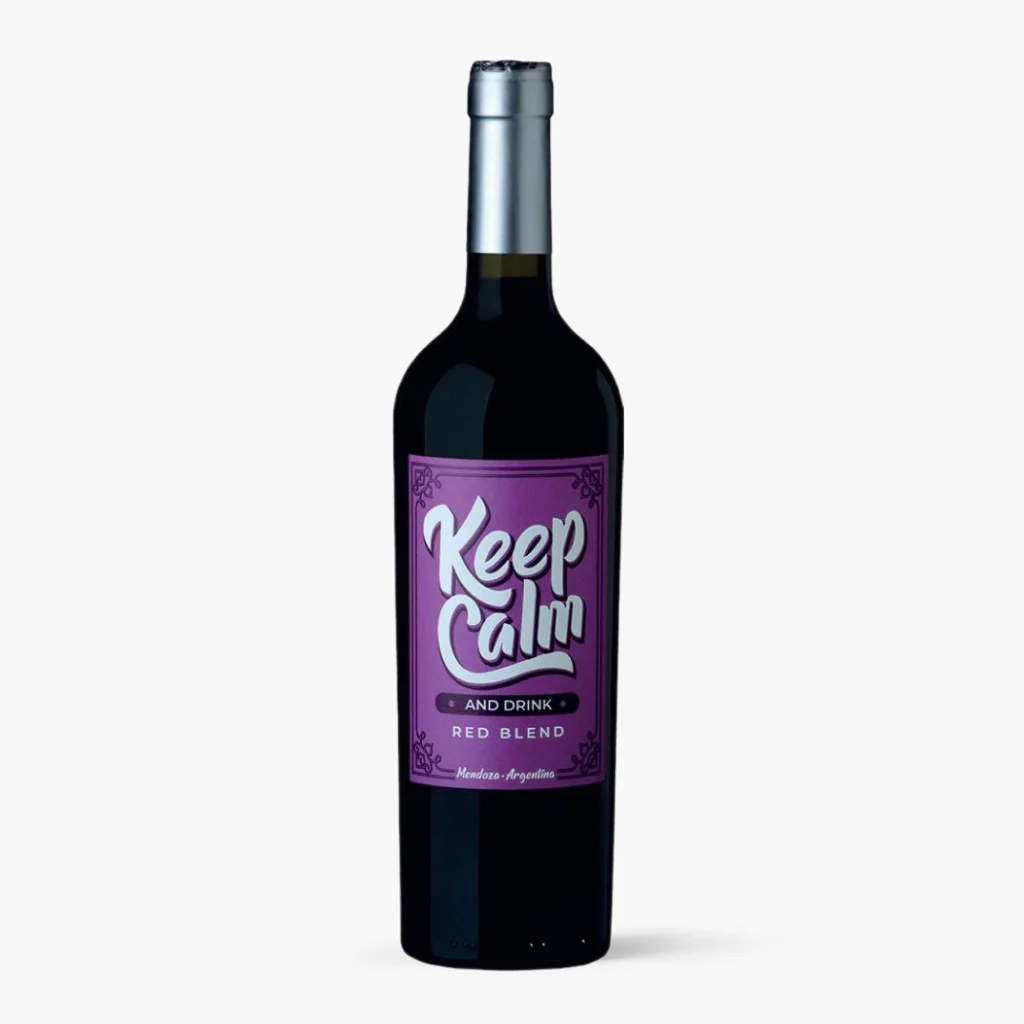 Vinho Keep Calm and Drink Red Blend