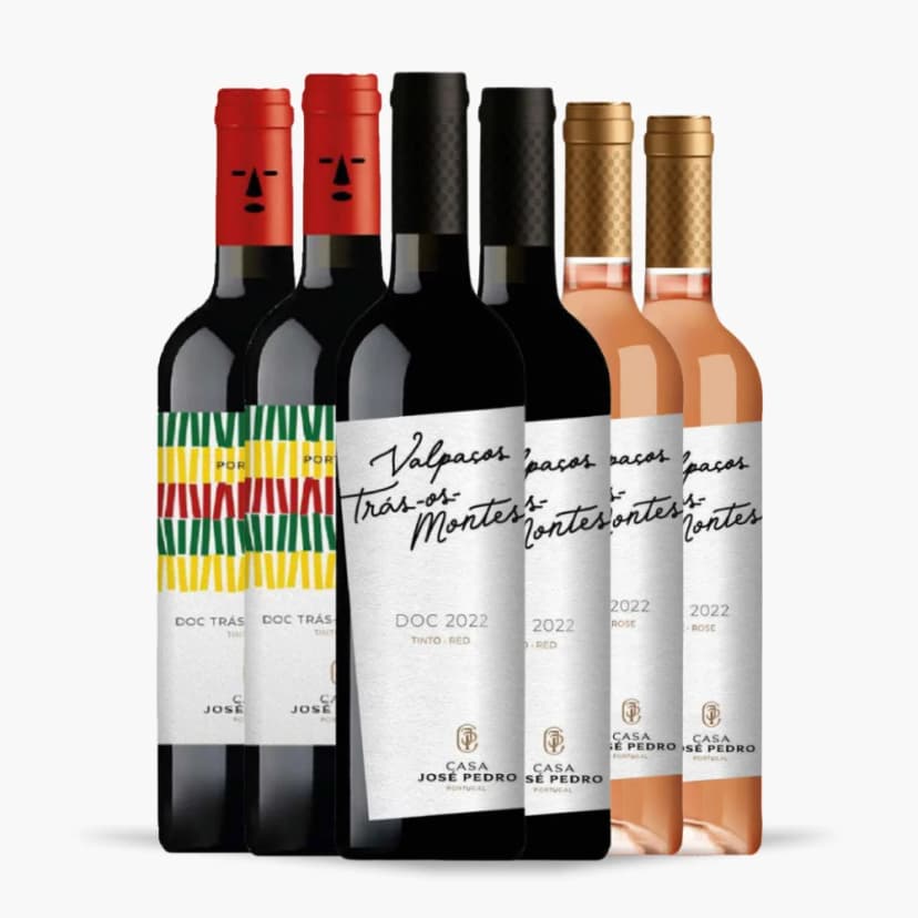 Kit 6x Vinhos Casa José Pedro - Portugal