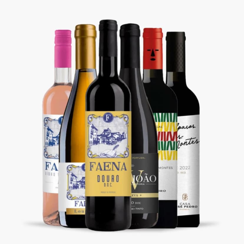 Kit 6x Seleção Vinhos Portugueses - Diversos