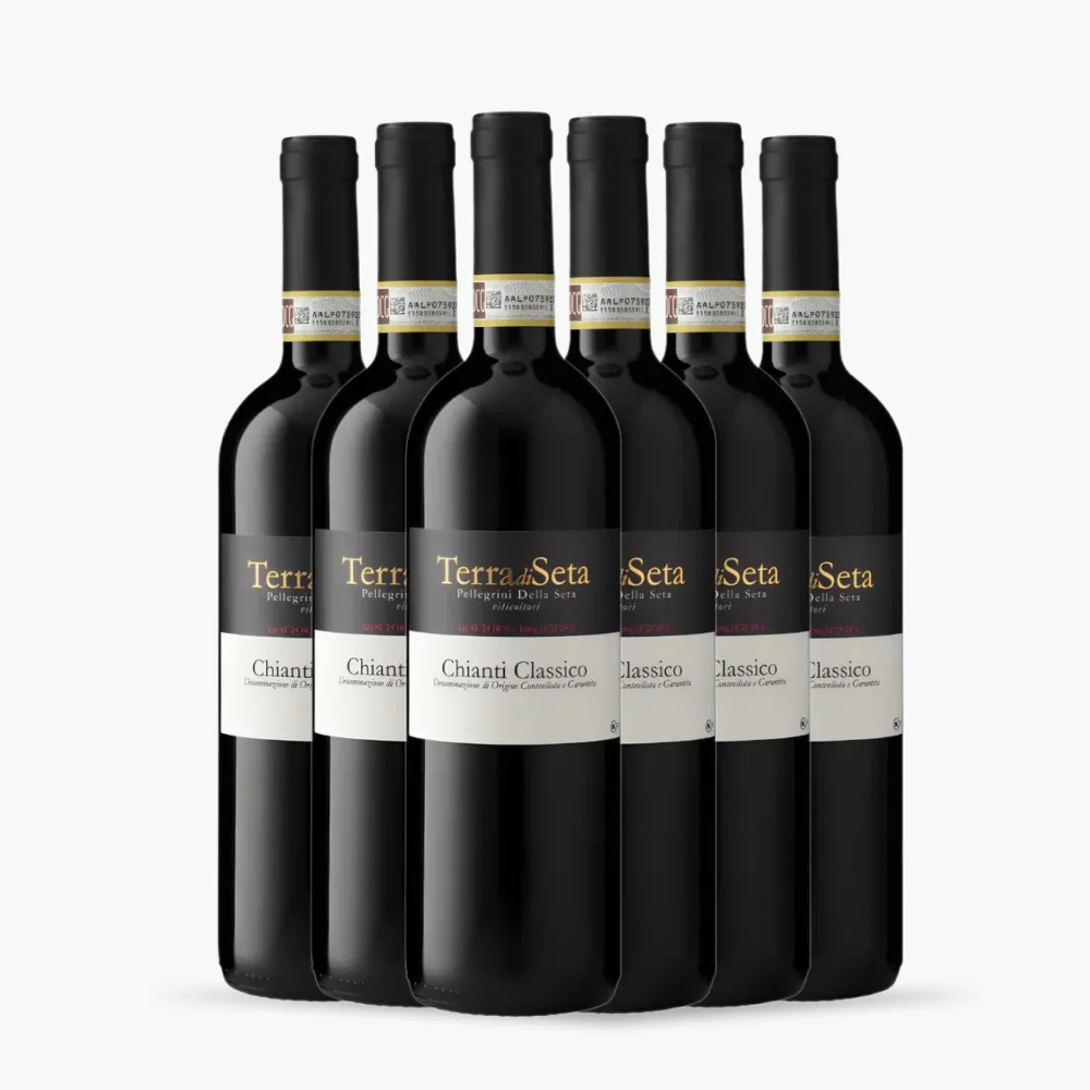 kit 6x Vinho Terra di Seta Chianti Classico
