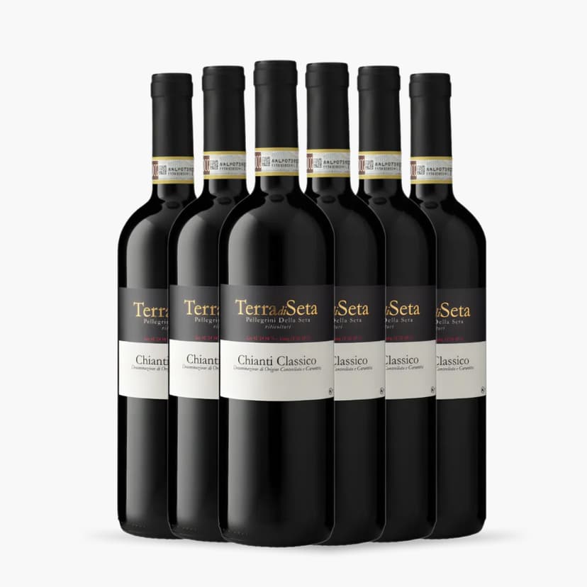 kit 6x Vinho Terra di Seta Chianti Classico