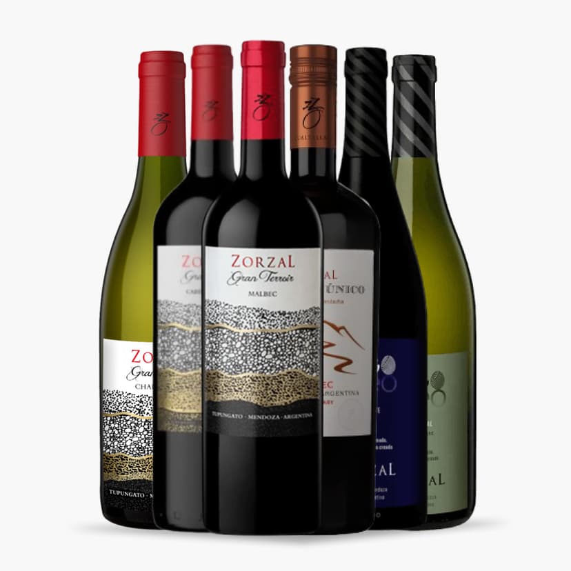 Kit 6x Vinhos Vinícola Zorzal