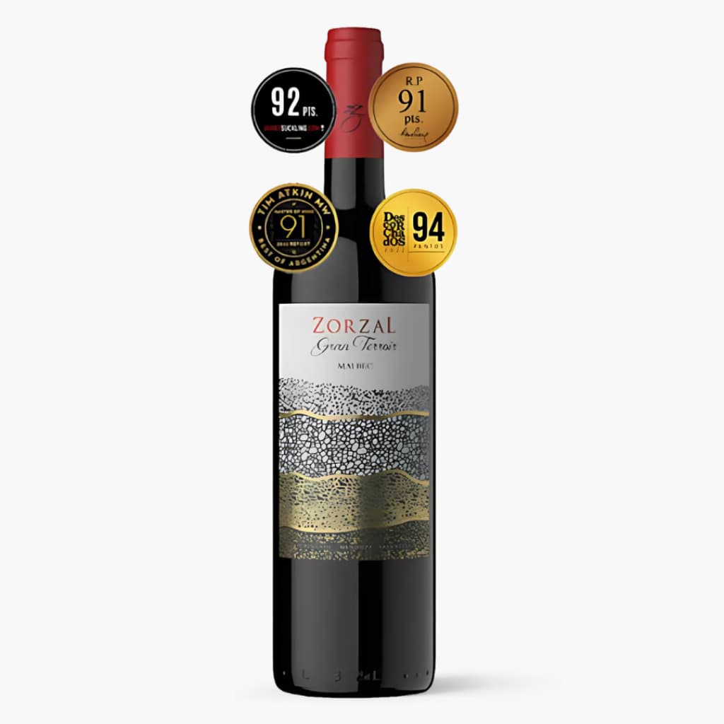 Zorzal Gran Terroir Malbec - selos