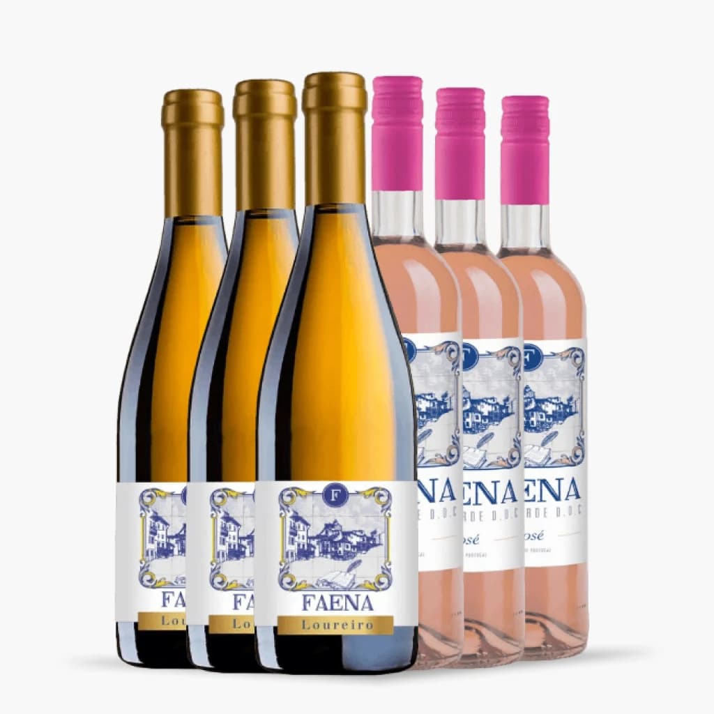 Kit 6x Vinho Verde Faena - Caves Campelo