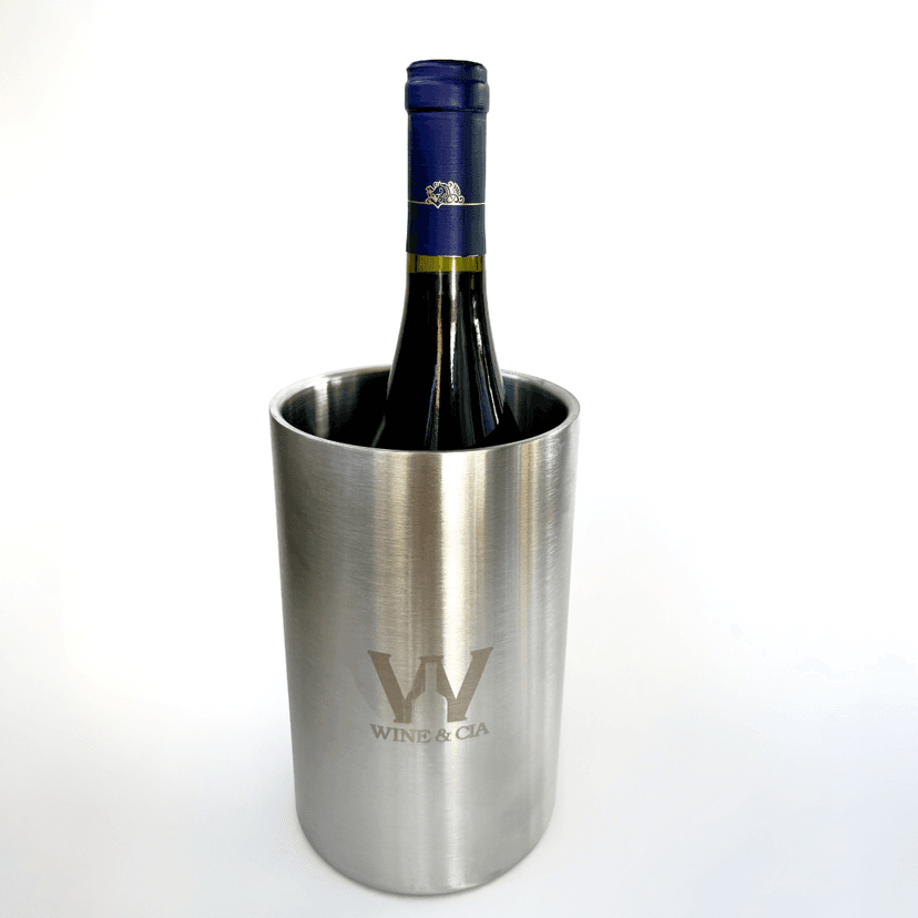 Cooler De Aço Inox Ice Bucket