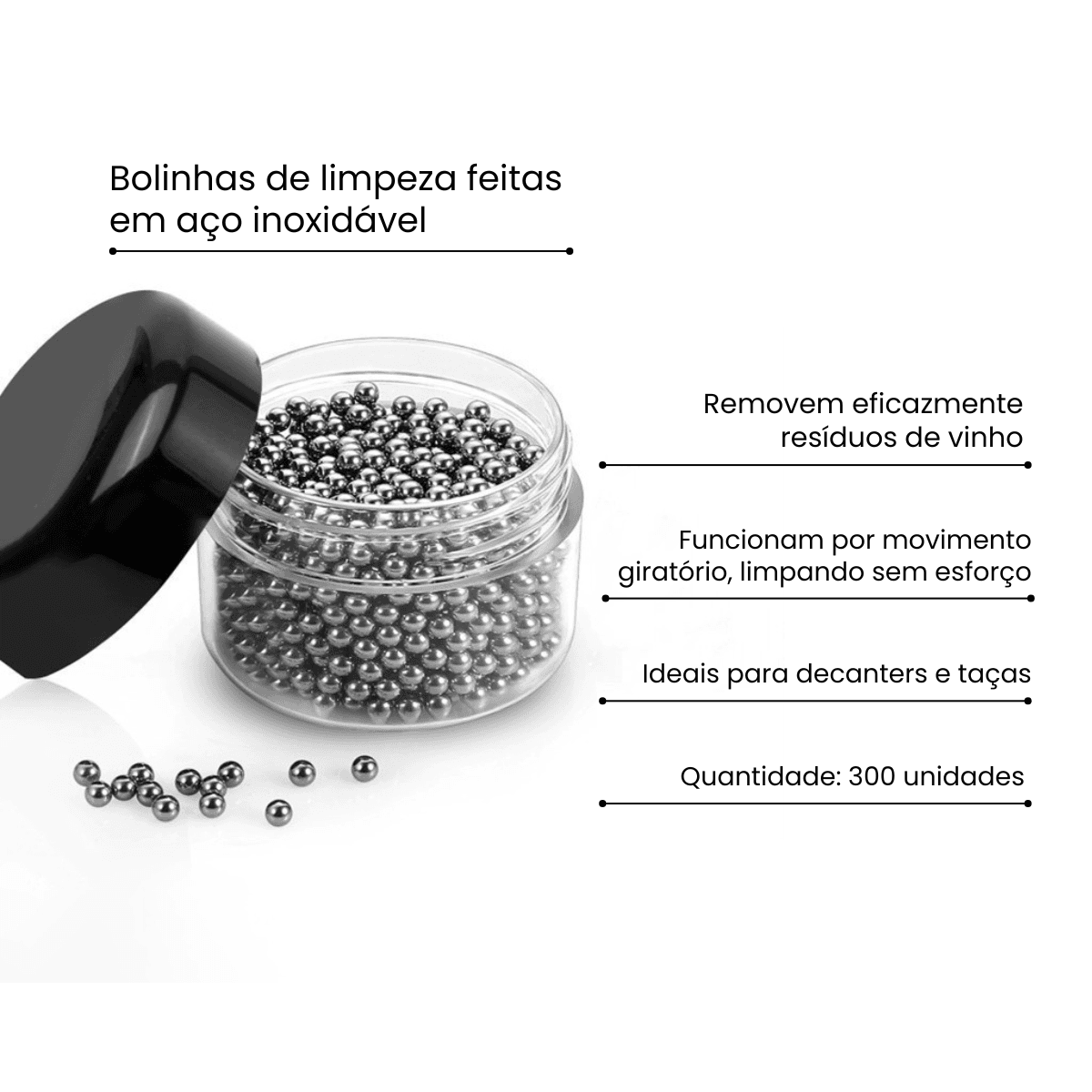 Kit Para Lavar E Secar Decanter E Taças De Vinho Suporte